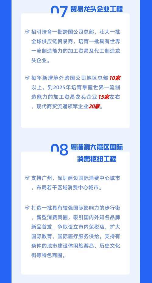 广东将实施贸易高质量发展十大工程